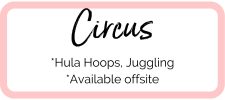 Kids Party Package - Circus